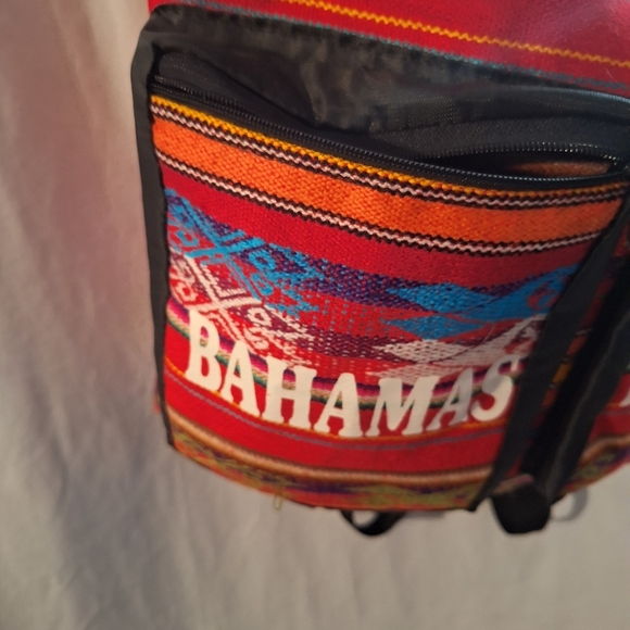 Bahamas Striped Multicolor Backpack - Picture 2 of 6